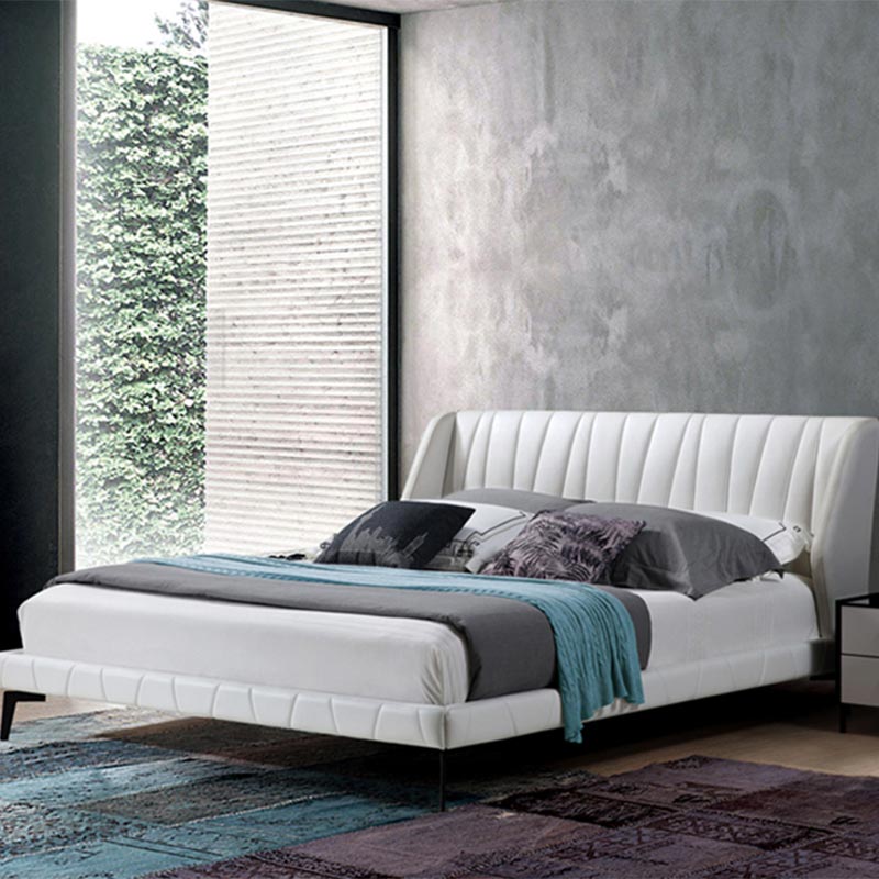 Çevre Dostu Çam Ağacı ve Deri Yumuşak Yatak