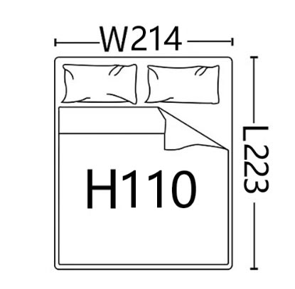 Full Leather Wrapped Solid Wood Bed